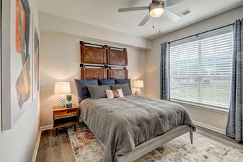 Large windows with natural lighting